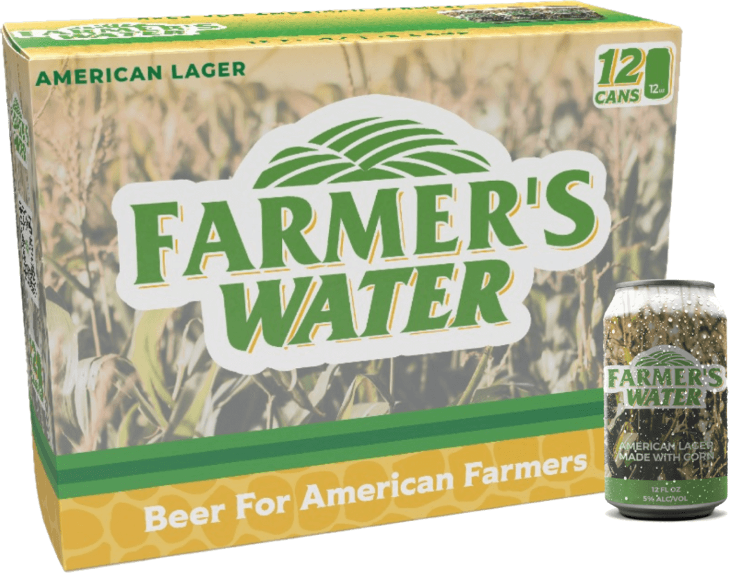 Farmer's Water 12 pack Box Case (2-12packs)